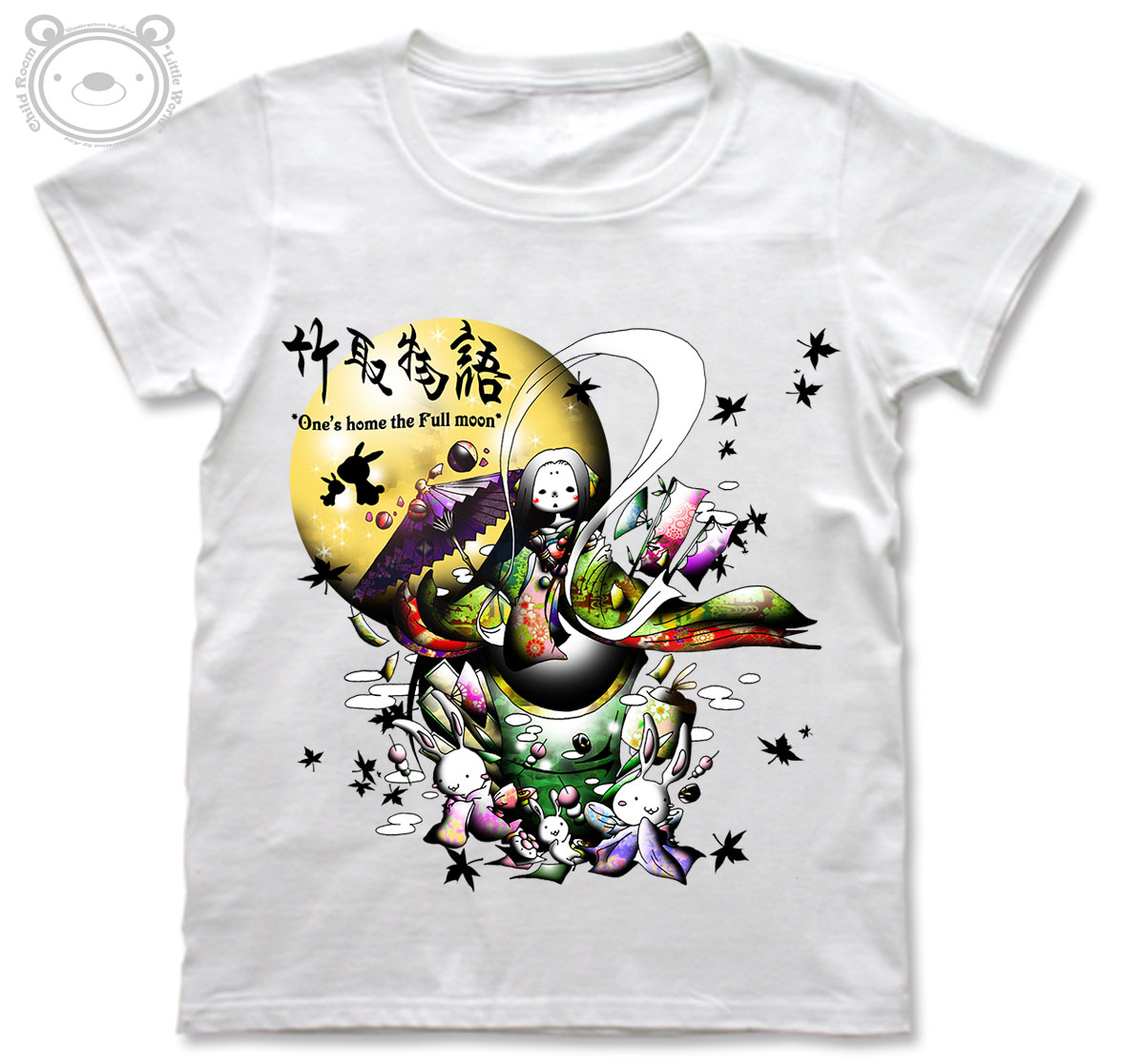 楽天市場 Little World リトルワールド Tシャツ レディース イラスト かぐや姫 25 Tw 0032 Tk Jiang