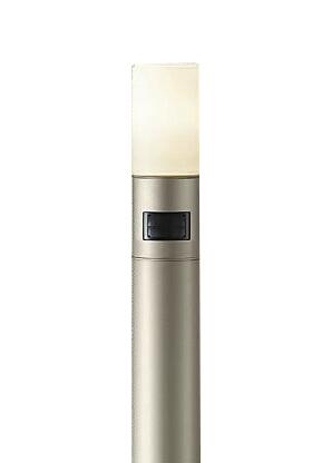 大光電機 DWP-39594Y LEDアウトドアローポールライト LED交換可能 高さ810mm 人感センサー付 ON/OFFタイプII 防雨形 電球色 非調光 白熱灯60W相当 照明器具 エクステリア アプローチライト