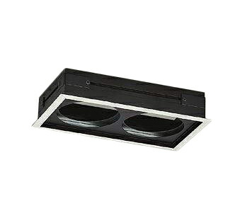 大光電機 LZA-93040 LZ リニアトラック ユニットタイプ用 モジュールフレーム φ100ダウンライト2灯用 埋込穴145×265 施設照明用部材 天井照明