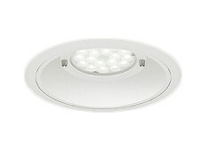 遠藤照明 ERD7221W 施設照明 LED軒下用ベースダウンライト Rsシリーズ 埋込穴φ200 4000/3000タイプ 51°超広角配光 昼白色