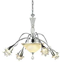 ★●コイズミ AA45531L 【寸法押さえる お買得品】 ilum ITALY LED一体型 シャンデリヤ Crematiss 6灯 4.5畳用 LED47W 明かり工事不必要 傾斜角度上昇限度相応う Sunset調光 白熱電球色 ともし火物の具 洋風 格好のいい リビング用 ヨーロッパ風ともし火 【～4.5畳】