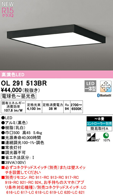 楽天市場】【マラソン期間P2倍】オーデリック OL291363BR S LED