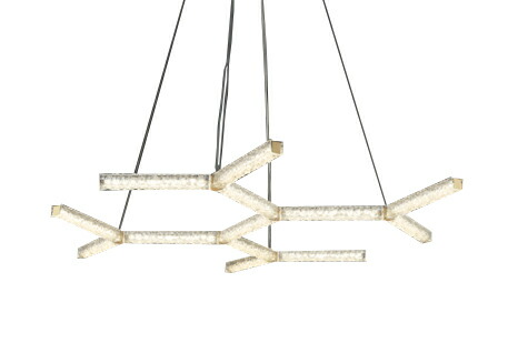 オーデリック OC257200BR LEDシャンデリヤ 14畳用 R15高演色 社会階級2 CONNECTED LIGHTING LC-FREE 調光・調色 Bluetooth相応う 点火装置物の具 【～14畳】