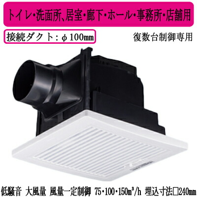 パナソニック XFY-24JDKS8/77 上昇限度埋込形換気ファン ＜DC原動機＞ ルーバー付 室内用便器 洗面所 御茶の間 廻廊 大広間 執務室 バス発着場用 低騒々しい音 いけ図図しい量形 風量年がら年百取り締まる