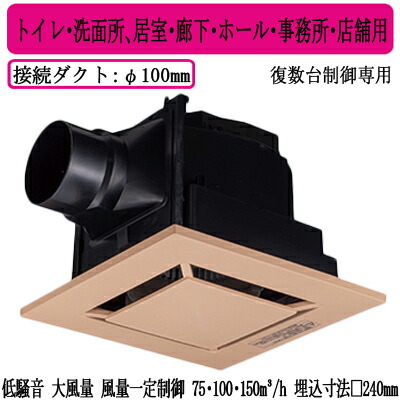 パナソニック XFY-24JDKS8/89 上昇限度埋込形換気ファン ＜DC原動機＞ ルーバー付 室内用便器 洗面所 御茶の間 廻廊 大広間 執務室 バス発着場用 低騒々しい音 いけ図図しい量形 風量年がら年百取り締まる