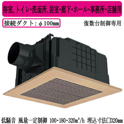 パナソニック XFY-32JDSDS81/82 天井埋込形換気扇 ＜DCモーター＞ ルーバー付 浴室 トイレ 洗面所 居室 廊下 ホール 事務所 店舗用 低騒音形 風量一定制御