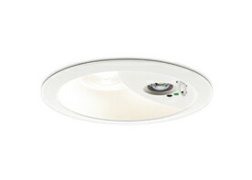オーデリック XR037018B LED非常用照明器具・誘導灯 電池内蔵形 電球色 埋込型 M形 埋込穴φ150 FHT16W相当 店舗・施設用照明器具 非常灯