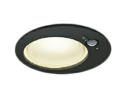 コイズミともし火 AD1260B35 エクステリア LED落ち込むともし火 照明ランプ印字機 動くこと連絡 埋込穴φ125 軍事基地印字機 散光 人感感知器付 タイマー付ON-OFF印字機 高気密SB形 白熱球100W好いかげんに 非調光 温白いこと ともし火物の具 ライト・イルミネーション-花・ガーデン・DIY