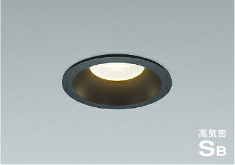 楽天市場】コイズミ AD7300B27 [屋内屋外兼用] LEDパネルダウンライト