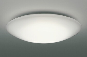 コイズミ照明 AH55719 LEDシーリングライト 12畳用 温白色 調光可 リモコン別売 電気工事不要 照明器具 リビング向け 天井照明 【～12畳】