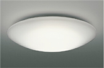 ★コイズミ AH55722 LEDシーリングライト 6畳用 温白色 調光可 リモコン別売 電気工事不要 照明器具 リビング用 天井照明 【～6畳】