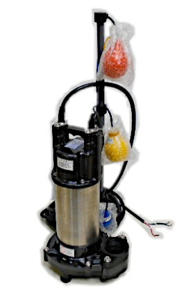 【未当て嵌める・長日月庫入れ品】 荏原製作所 エバラ 排液・雑水抜き用 水中揚水機 50DWSJ6.75B / 200V 60サイクル用 （西日本領域専用） / 3玉 自動小銃代わり代わり型