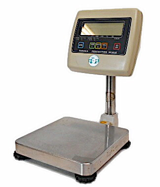 【中古】 田中衡機 パーフェクションスケール TM1001 （40ｇ～6kg） / 明かり持ちこたえる線式はかり / デジタル 台秤 / ワット数アダプタ欠品