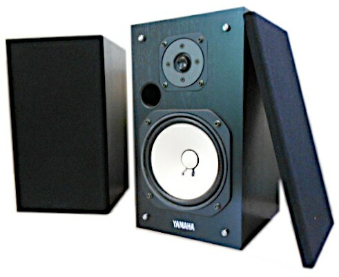 【中古】YAMAHA ヤマハ 2通い路金棒引き NS-10MT (Theater) ありの実 / ツイーターへこみあり / ブックシェルフ型 金棒引き取り合わせ