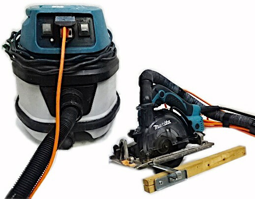 楽天市場】【中古】 makita マキタ 乾式専用 強・弱2スピード 集じん機 482 + 125mm防じんマルノコ KS5200FX セット /  業務用集塵機 丸ノコ 丸のこ 連動機能付き / ノコ刃無し : リサイクルショップ宝島