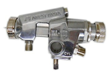 【未使用・長期保管品】 アネスト岩田　自動スプレーガン WA-100R-05PV　丸吹自動ガン 圧送式 / 塗装用品｜リサイクルショップ宝島