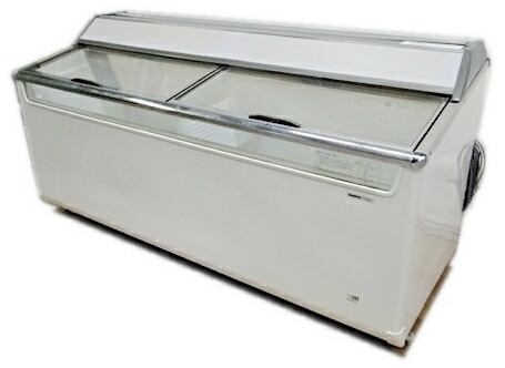【中古】【送りとどける不可・店先受け取り証書】 サンヨー  クリーム容れもの SCR-1813デオキシリボ核酸 三相200V+単相100V  2009年製 / 封鎖陳列棚 お役目用 凍結器