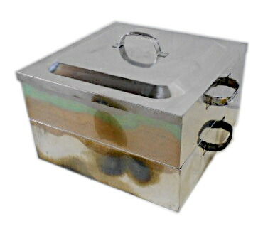 楽天市場】【中古】1 SA 業務用ステンレス 角蒸し器 42cm 2段 内寸