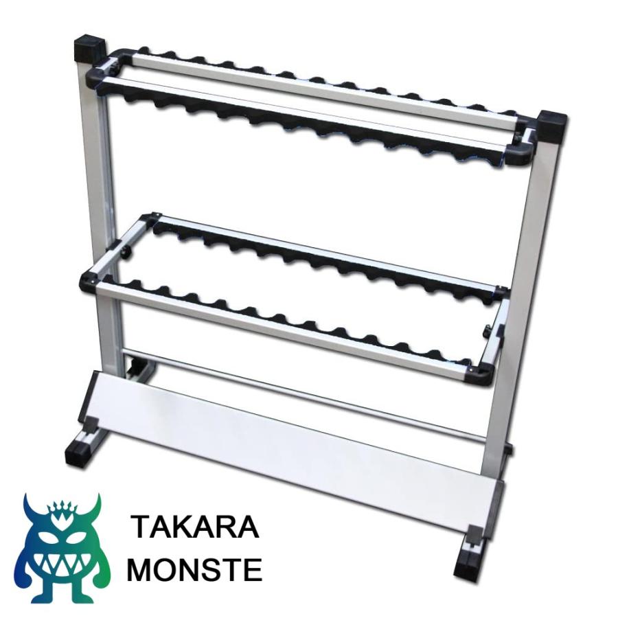 アルミ製ロッドスタンド24本掛け 釣竿掛け フィッシング 釣り｜TAKARAMONSTER