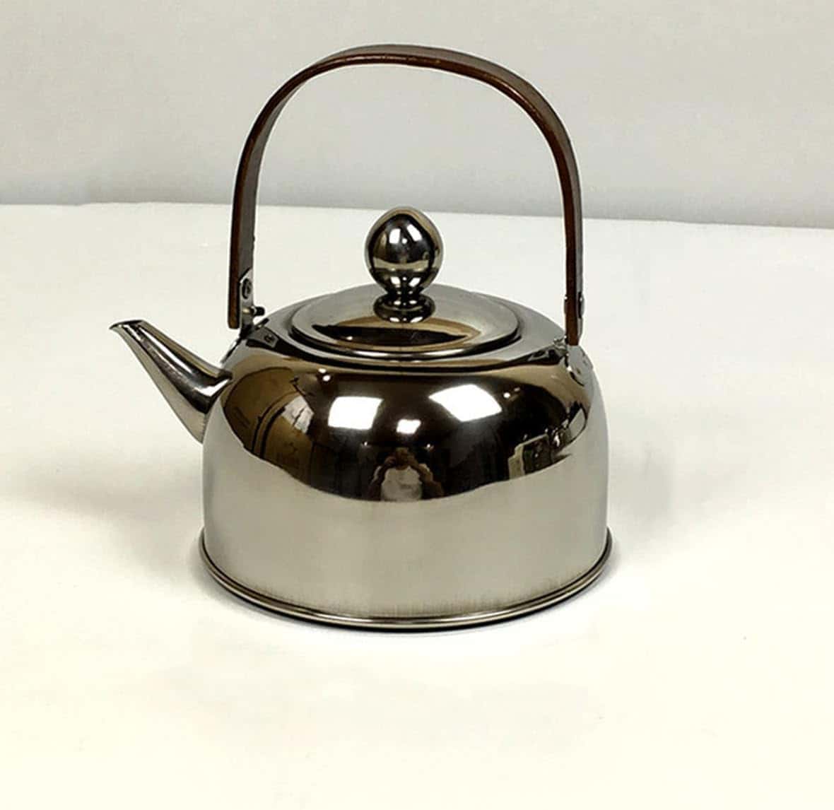 やかん 大容量 茶こし付き 広口 ステンレス IH対応 おしゃれ 調理器具 快速沸騰 ガスコンロ キャンプ用 0.68L