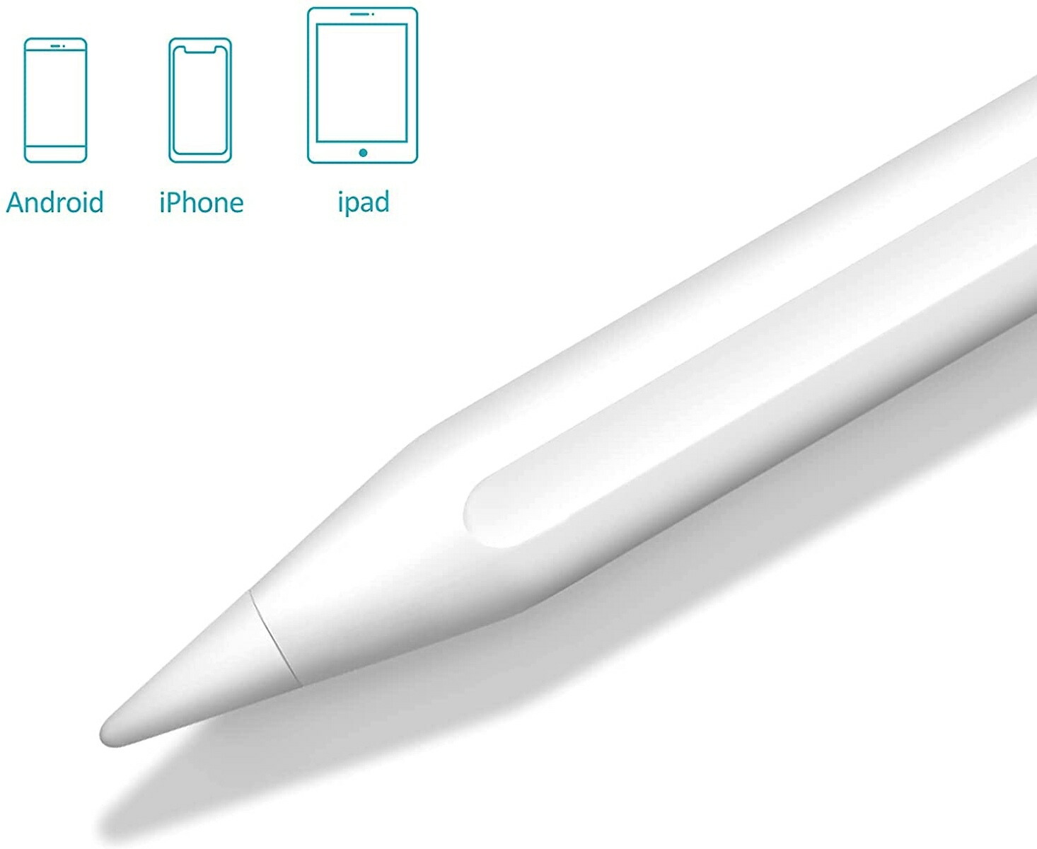 タッチペン 全機種対応 スタイラスペン 充電式 超高感度Android