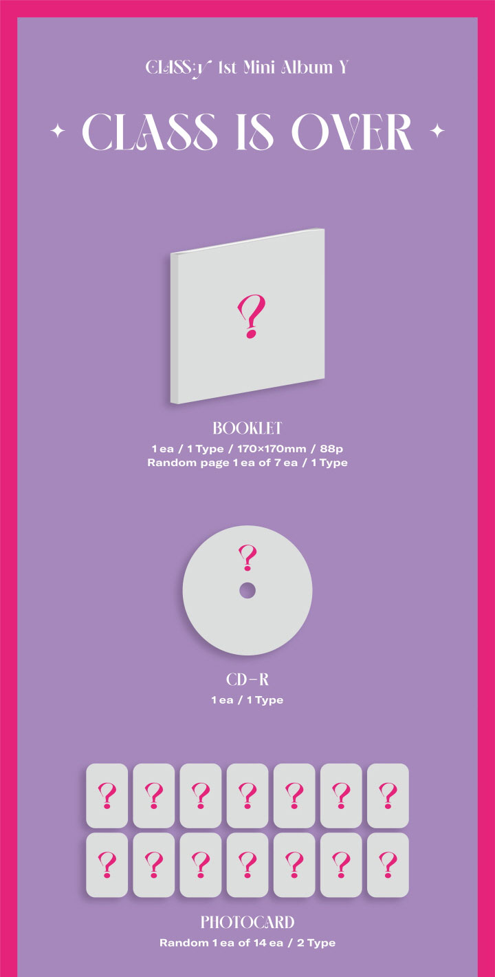 Class Y クラッシー Y1集 Mini アルバム Album 1st ミニ