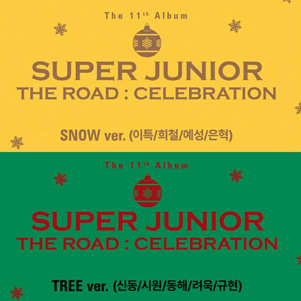 SUPER JUNIOR - SUPER JUNIOR 11集 イェソン トレカ 2枚セット SUPER JUNIOR - SUPER JUNIOR 11集 Celebration シンドン トレカ