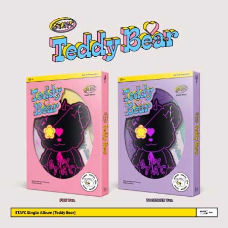 stayc teddy bear アルバム 封入 店舗 特典 トレカ ユン STAYC｜韓国4枚目のシングル『Teddy Bear』でカムバック