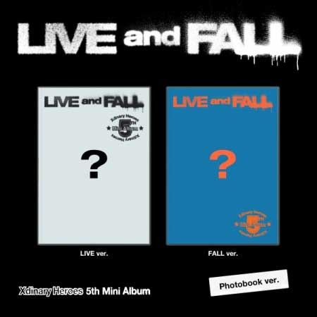 楽天市場】Xdinary Heroes - 5th Mini Album 「LIVE and FALL