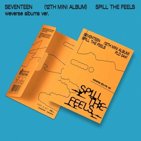 SEVENTEEN SPILL THE FEELS weverse 大阪限定 𝐏𝐑𝐄-𝐎𝐑𝐃𝐄𝐑] SEVENTEEN SPILL THE FEELS & SHOHIKIGEN