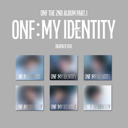 【2025/2/19 韓国発売】【予約】【6種セット】ONF オンエンオフ 2nd Album 【ONF : MY IDENTITY】 DIGIPACK Ver. 2集 アルバム WM ヒョジン イーション ジェイアス ワイアット エムケイ ユー 韓国音楽チャート反映 送料無料 日本国内発送