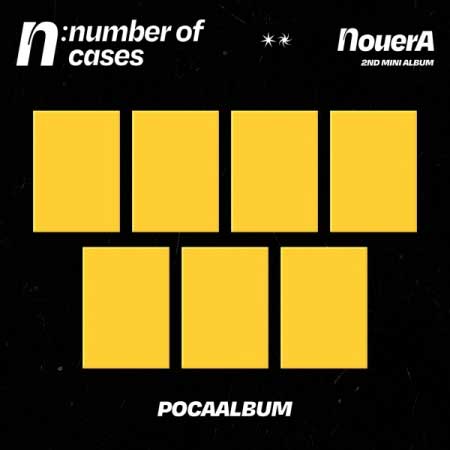 【2025/7/1 韓国発売】【予約】NouerA ヌエラ 2ND MINI Album 【n: number of cases】 POCA ALBUM 2集 ミニ アルバム ビンファン リン ミラク ヒョンジュン ギヒョン ジュンピョ ユソプ MAKEMATE 1 韓国音楽チャート反映 送料無料 日本国内発送