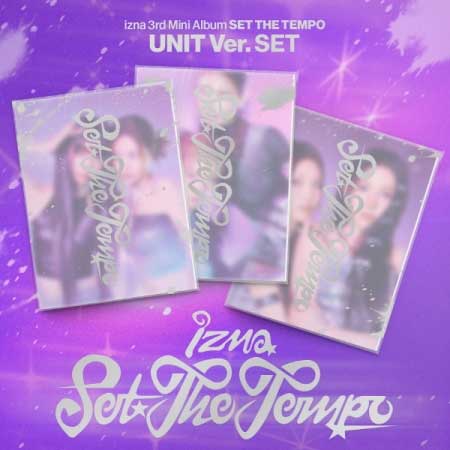 【2026/6/9 韓国発売】【予約】izna イズナ 3RD MINI ALBUM【SET THE TEMPO】UNIT Ver. 3集 ミニ アルバム 韓国版 マイ ジミン ジユン ココ サラン ジョンウン セビ Mnet サバイバル番組 I-LAND2 N/a TEDDY 韓国音楽チャート反映 送料無料 日本国内発送｜takaranoshima 店