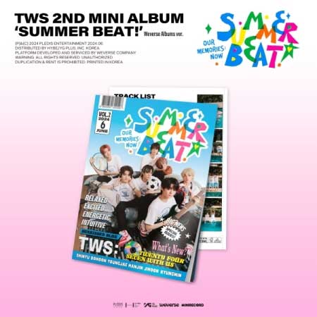 TWS シニュ サイン入りアルバム SUMMERBEAT OURver. TWS シニュ サイン入りアルバム SUMMERBEAT OURver. CD