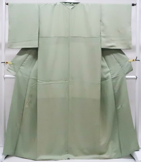 【中古】リサイクル着物 付下げ 作家物 金駒刺繍 正絹 着物 身丈約168.5cm 裄丈65cm r7z10-627[仕立て上がり 和服 アウトレット リサイクル着物 入学式 卒業式 結婚式 母 七五三 お宮参り パーティー ランチ 通販 アイディーネット きもの]宝の山