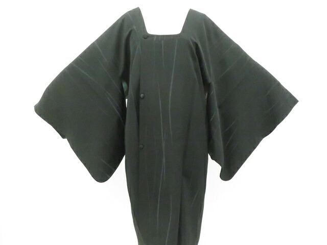 【中古】リサイクル着物 道行コート 昭和レトロ 着物 正絹 身丈約99.0cm 裄丈約65.0cm kyo8z03-522【リサイクル】宝の山