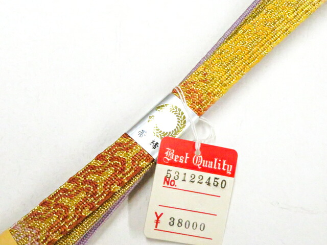 【中古】和装小物 未使用 帯締め 帯締 高麗組 金糸 美品 r8w04-272【リサイクル】宝の山｜アイディーネット宝の山店 7,920円