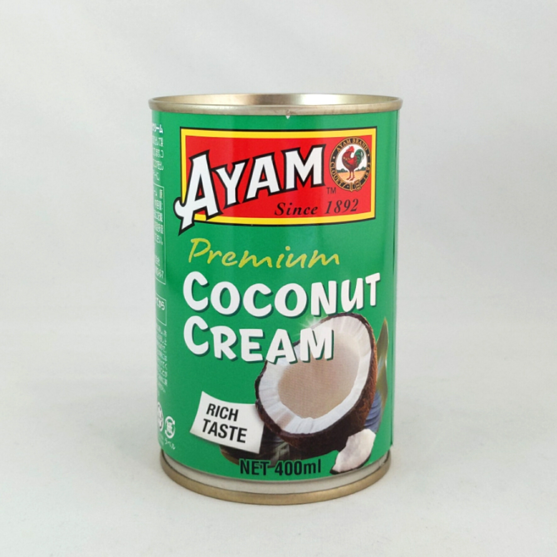 アヤム ココナッツクリーム 400ml 缶詰 マレーシア料理（賞味期限：2027.01.02）