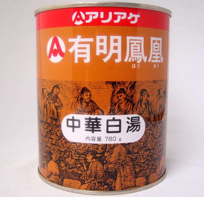 アリアケ 有明鳳凰 中華白湯 パイタン 780g 缶（賞味期限：2027.08.07）