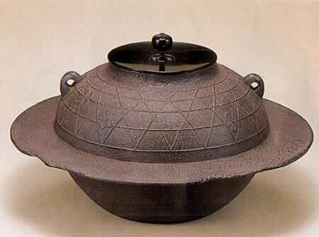 楽天市場】【茶器・茶道具/釜】透木釜 竹地紋透木釜_62 : 高砂