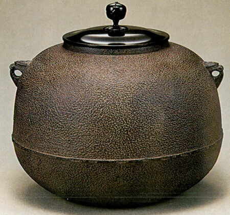 楽天市場】【茶器/茶道具 炉釜（炉用釜）】 利休好写し 擂座（るいざ