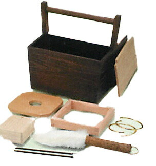 楽天市場】箱炭斗8点セット （白つかみ羽根・香溜・割蓋付） : 茶道具