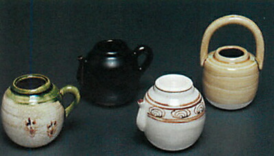 楽天市場】【茶器/茶道具 茶入】 四滴茶入 蓋1個付 加藤五陶作