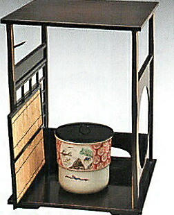 吉野棚　圓能斎好写　中村宗悦作｜高砂　宇治園