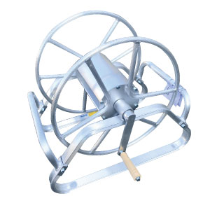 楽天市場】アルミ製 動噴用ホース巻取機 MA-1B 昭和ブリッジ 床置き型