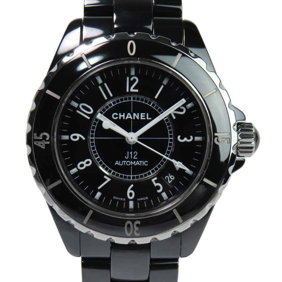 CHANEL J12 H0685 automatic シャネル 機械類式 自動小銃巻 ウオッチ chanel j12 h0685 【全国貨物輸送無料】【中古】【映像】