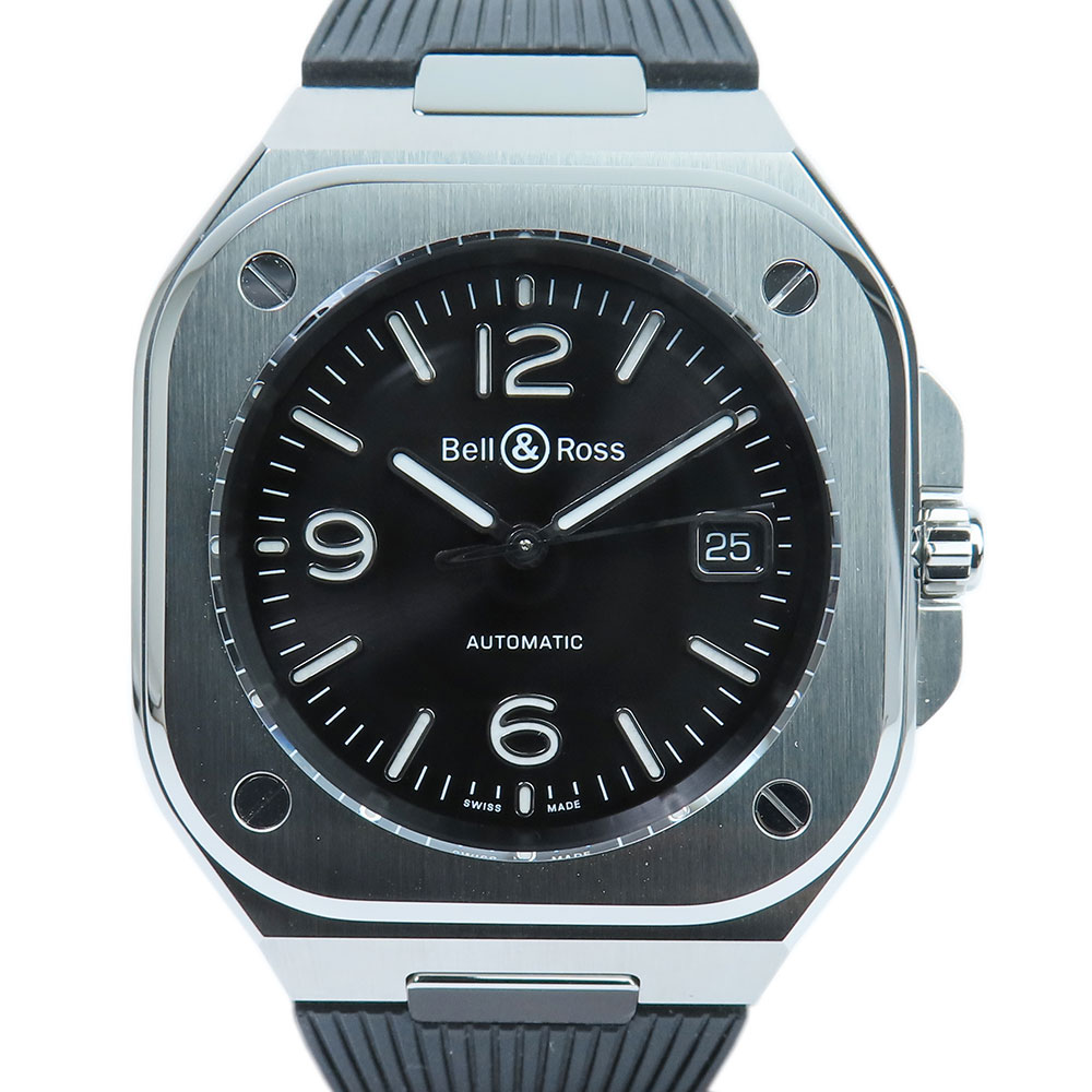 M*5様 bell&ross ベル&ロス タイプマリーン 白文字盤 純正ブレス 楽天