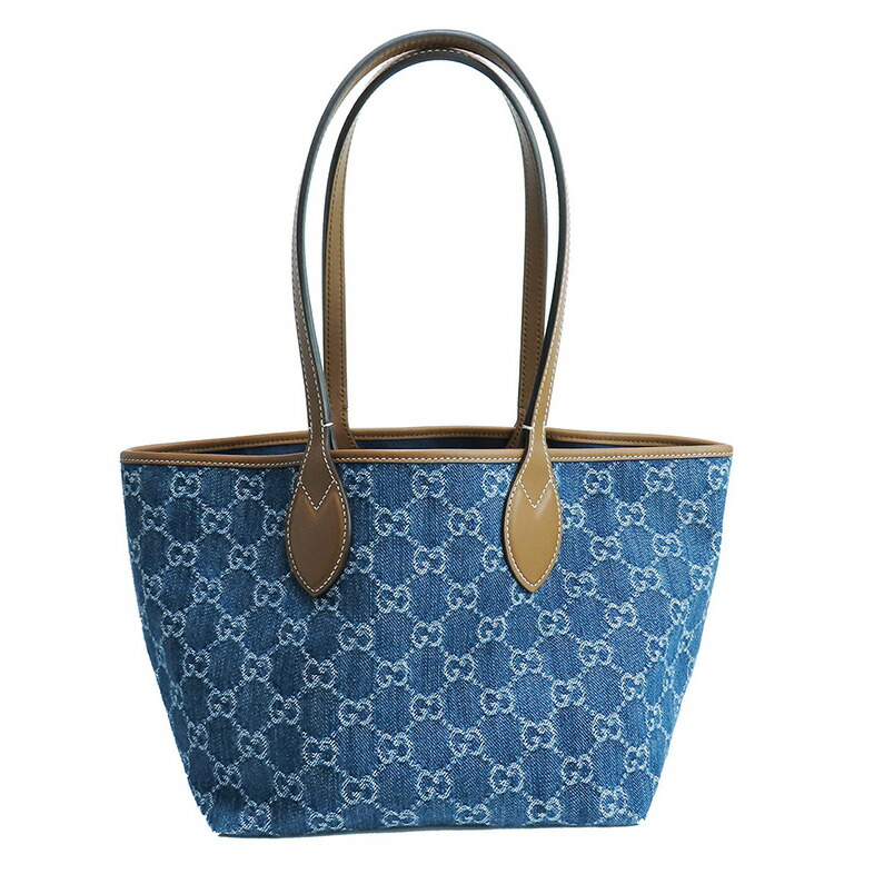 GUCCI トートバッグ デニム 青 楽天市場】【バッグ】GUCCI グッチ GGデニム トートバッグ
