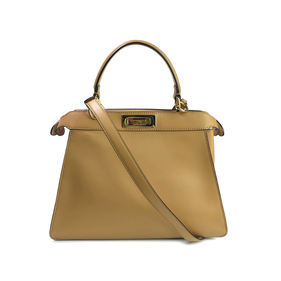FENDI　Peekaboo　フェンディ　ピーカブー　キャメル　【全国送料無料】【中古】