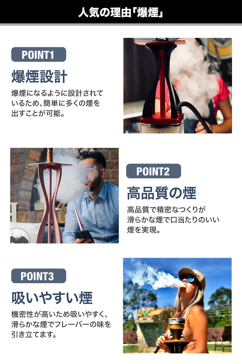 新生活応援！／シーシャバックス SHISHABUCKS Cloud Mini（クラウド